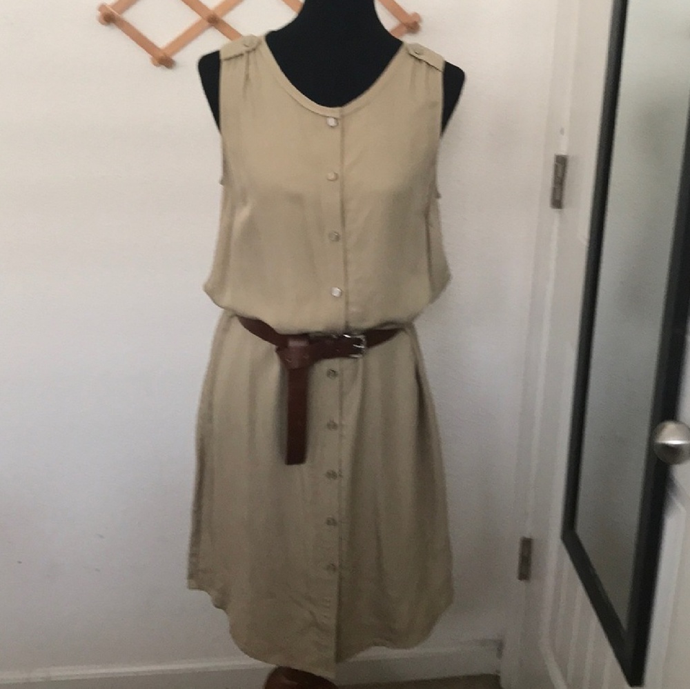 Michael kors belted dress